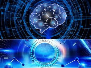 云端互聯 藍色科技數據服務器與云計算海報素材解析
